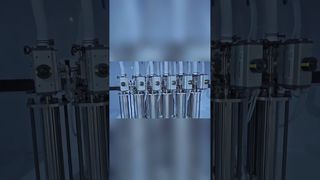 خط تعبئة مطهر 30 مل