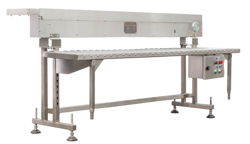 طاولة العمل المستقيمة الزجاجة المستديرة ZXT-2B 100KG سعة للزجاجات 40-95mm في القطر
