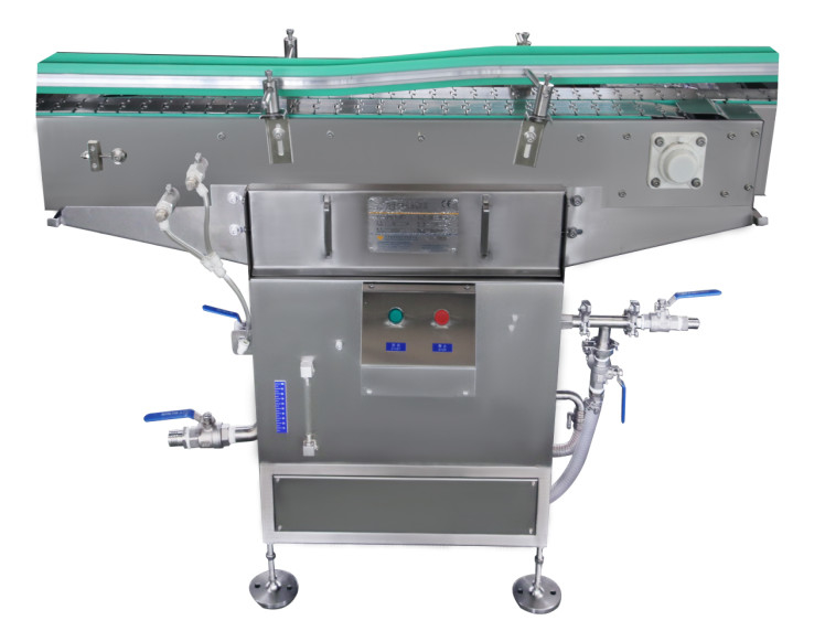 1800×425×900mm QX-2 جهاز تنظيف الحزام النقل 220V 50Hz 0.1KW