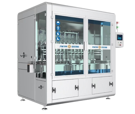 50-1000 مل التحكم في PLC مبيدات الآفات 12 فوهات آلة ملء البستون التلقائية
